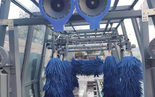 坐標(biāo)京畿重地——河北保定，潘達(dá)智能洗車(Intelligent car wash)配置林頓洗車設(shè)備